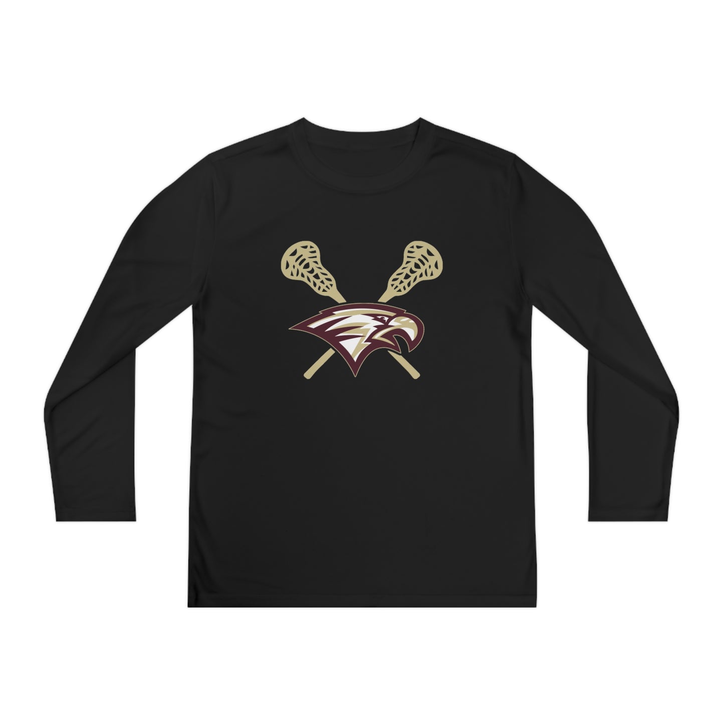Youth Maple Mountain Youth Lacrosse Sport-Tek Performance Long Sleeve Shirt