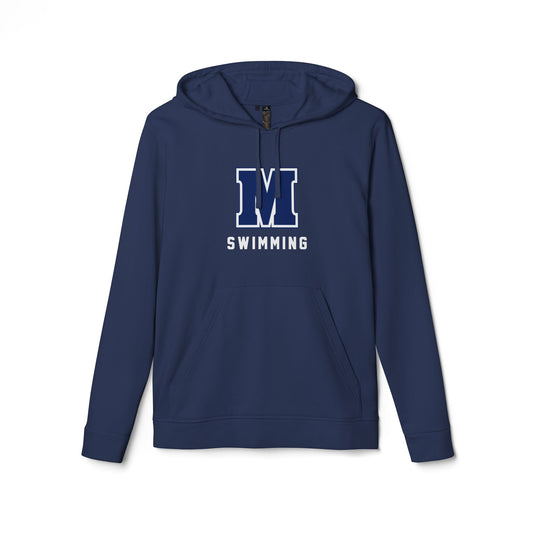 Adult Adidas Maclay Swimming Fleece Hoodie