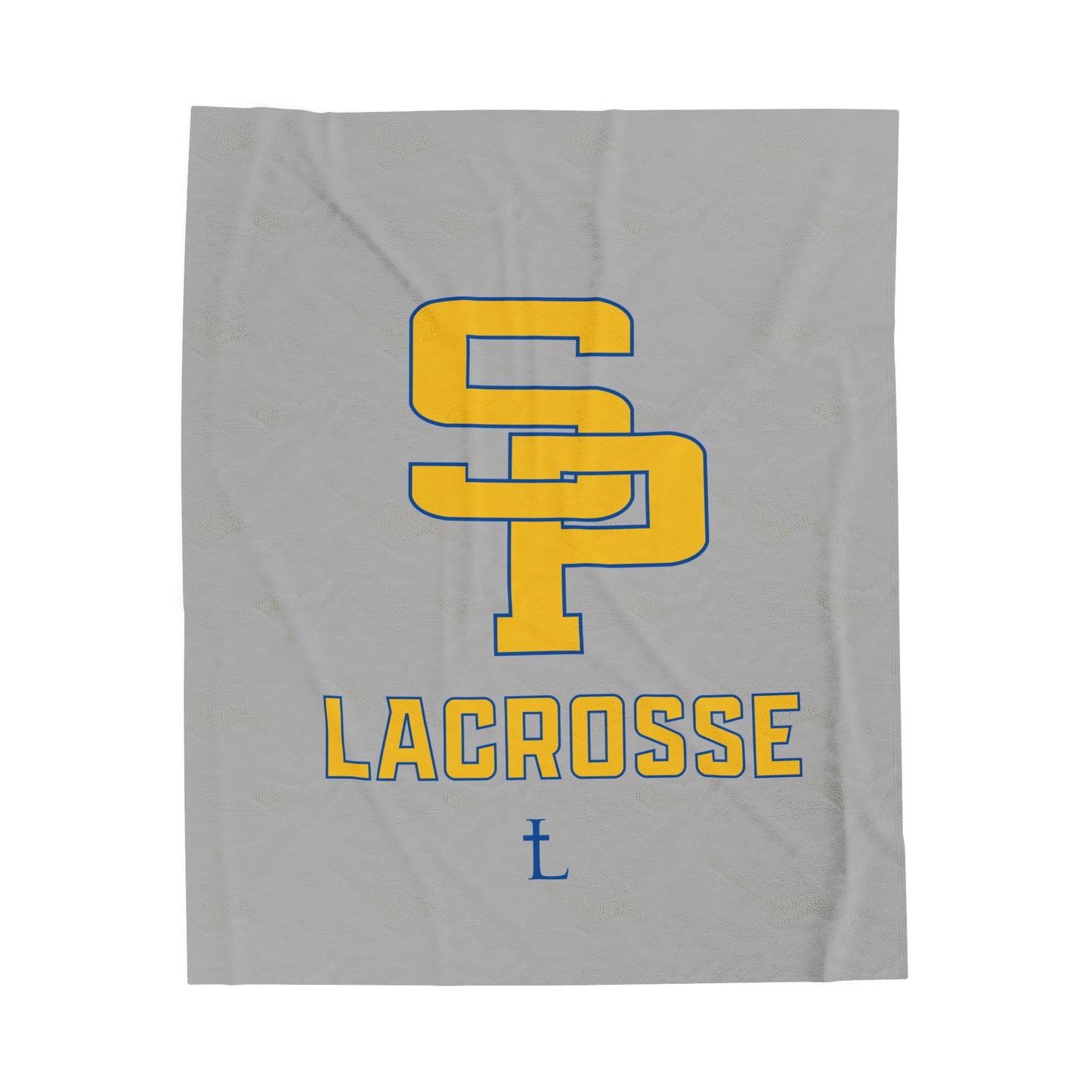 Saint Paul's Lacrosse Velveteen Plush Blanket