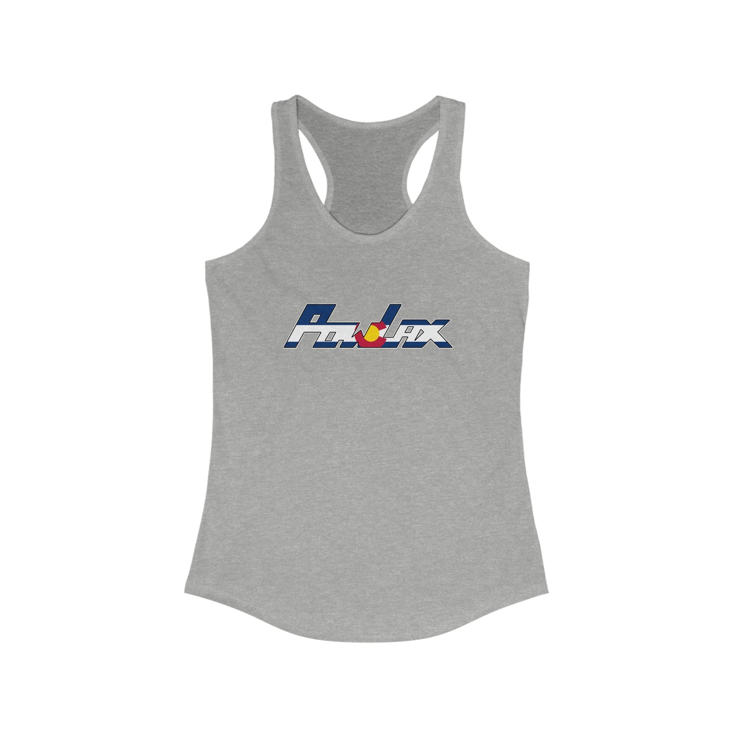 Women's POWLAX Next Level Racerback Tank