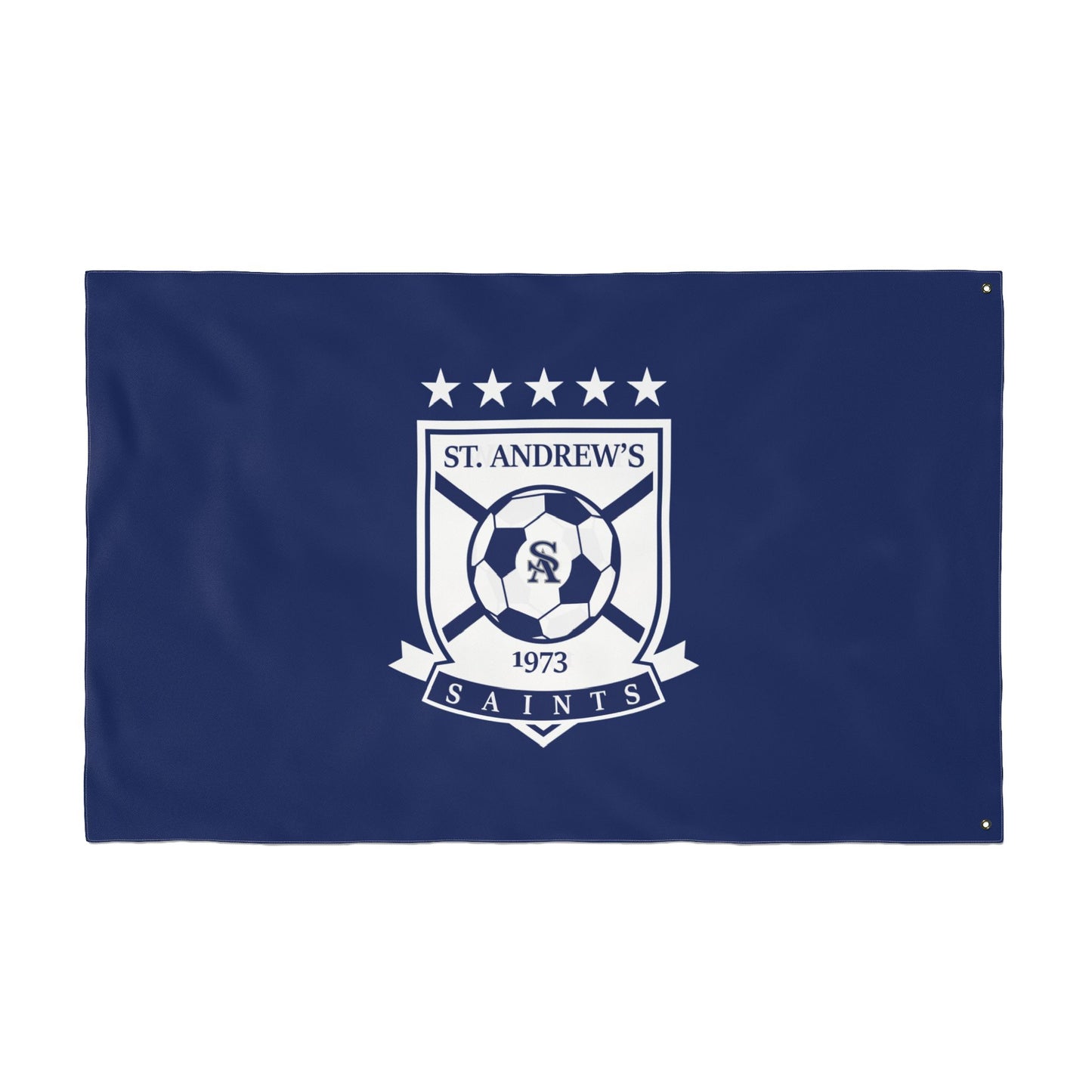 Saints Soccer Double Sided Flag (36" x 60")