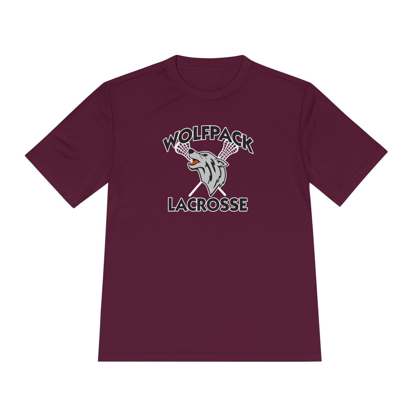 Adult Wolfpack Lacrosse Sport-Tek Performance Tee