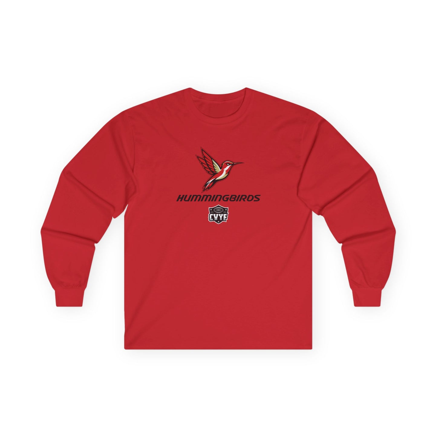 Adult Hummingbirds Gildan Ultra Cotton Long Sleeve