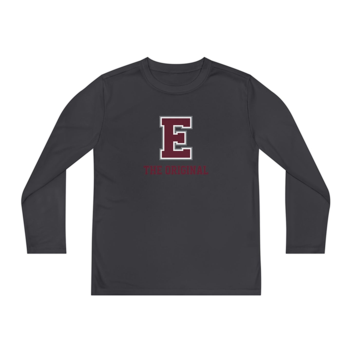 Youth Edmond Memorial High School Bulldogs football Team Sport-Tek Performance Long Sleeve