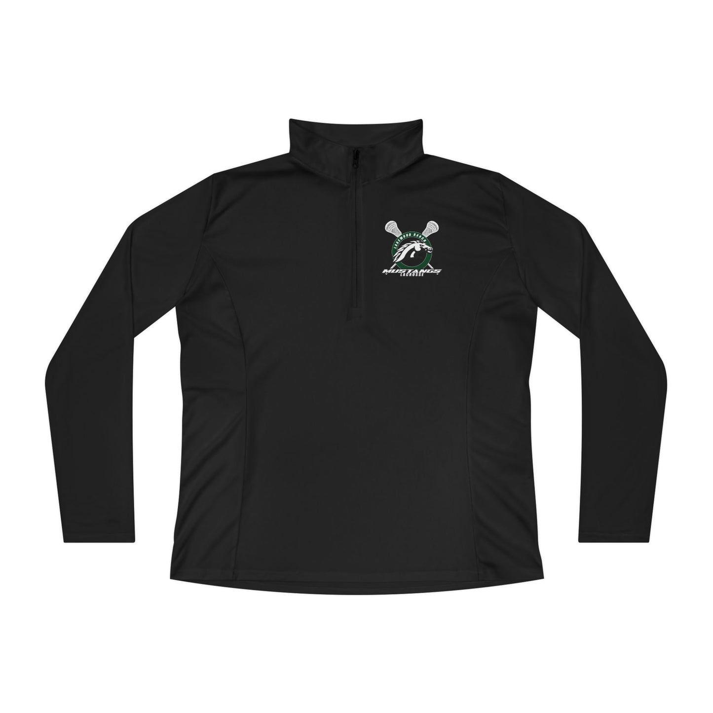 Women's Mustangs Lacrosse Quarter-Zip Pullover