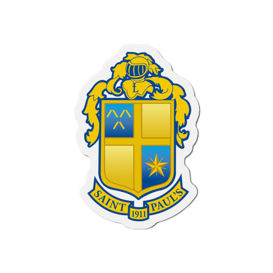 Saint Paul's School Die-Cut Magnet