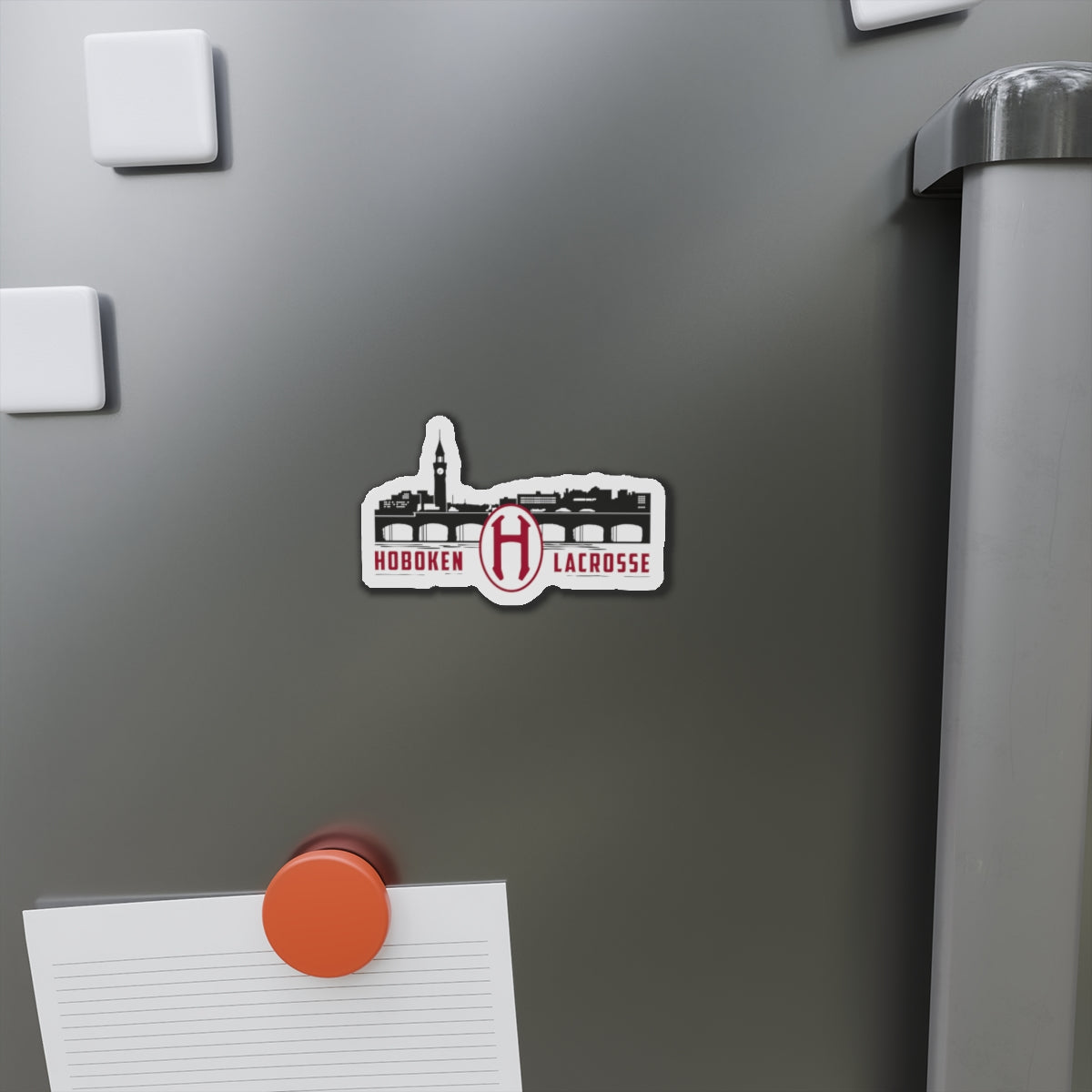 Hoboken Lacrosse Magnet