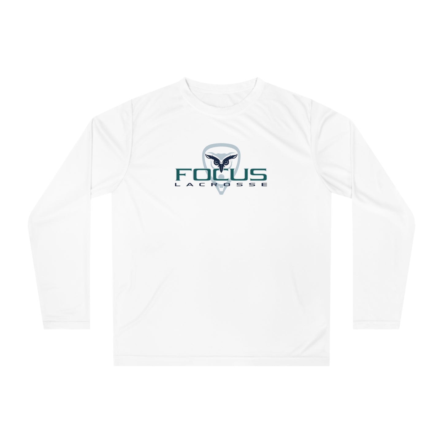 Adult Focus Lacrosse Team 365 Performance Long Sleeve Shirt