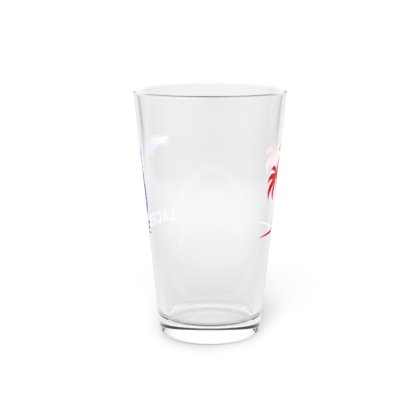 FAU Lacrosse Pint Glass