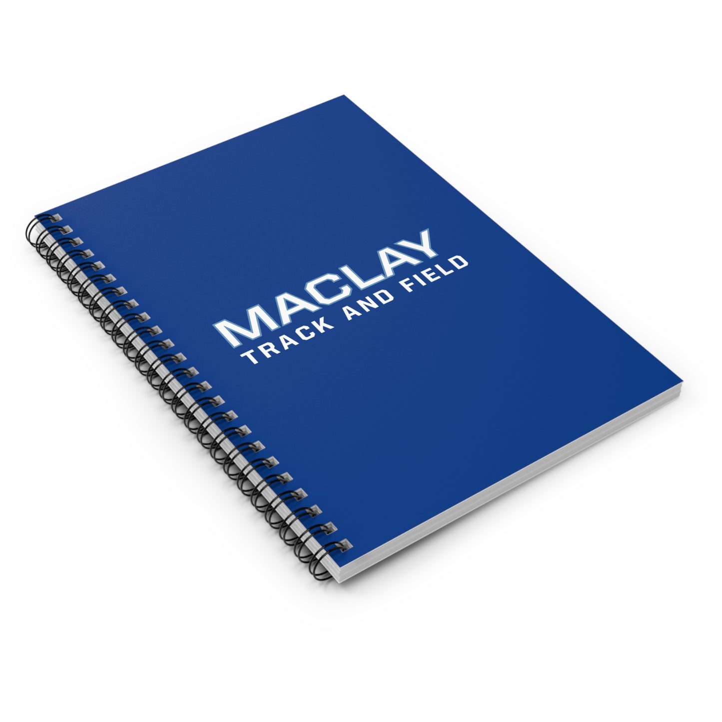 Maclay Track & Field Spiral Notebook - Ruled Line (8" x 6")