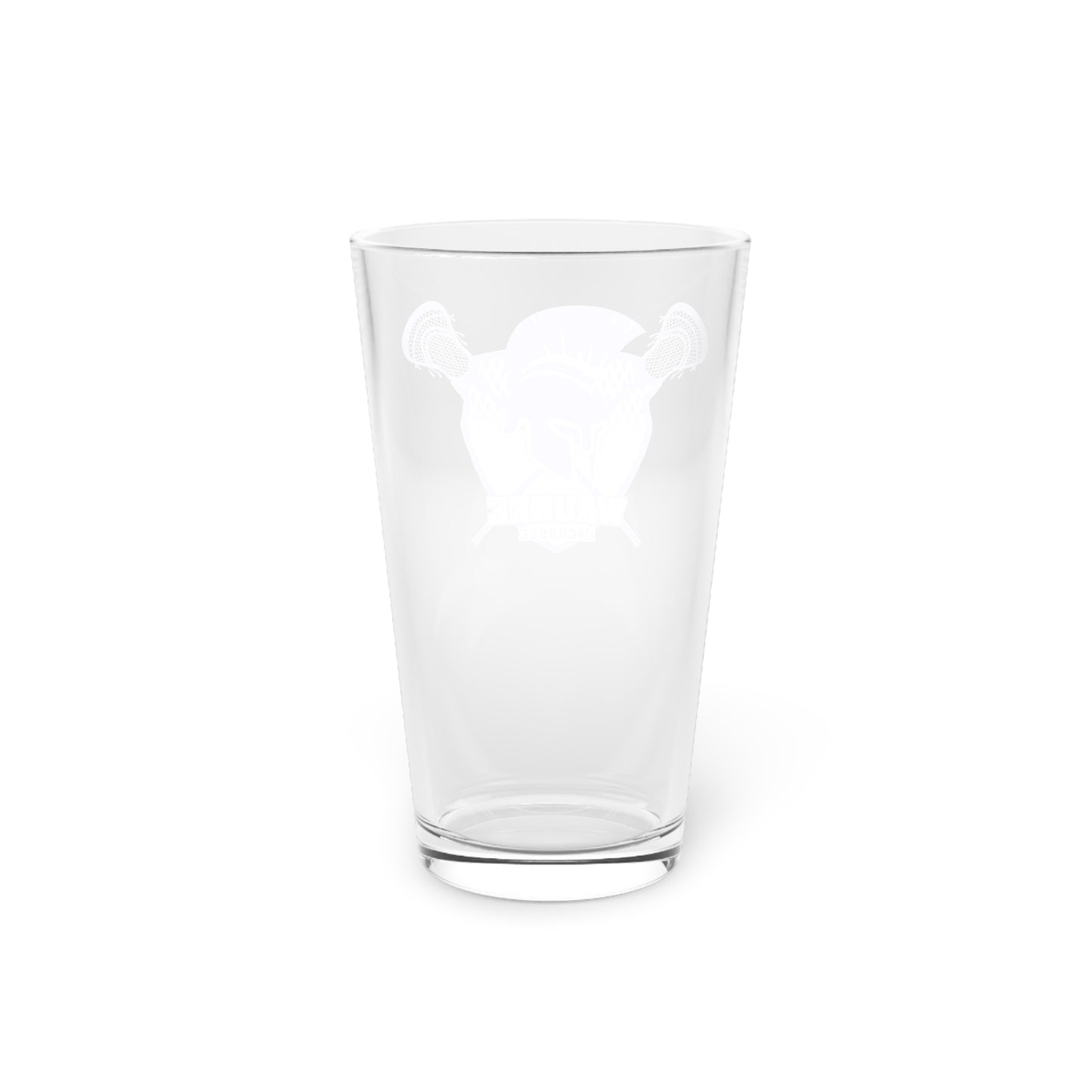 Waukee Lacrosse Pint Glass