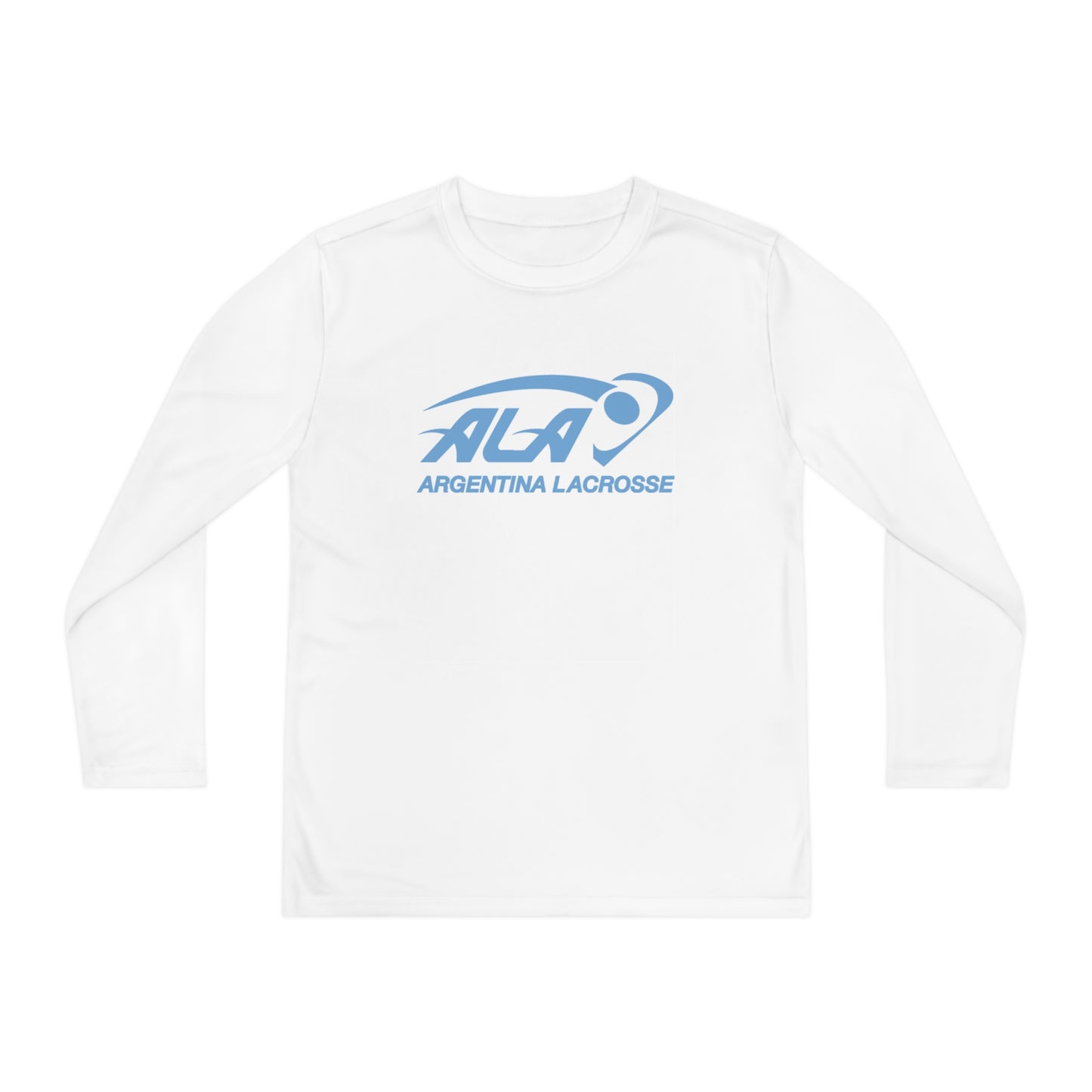 Youth Argentina Lacrosse Sport-Tek Performance Long Sleeve Shirt