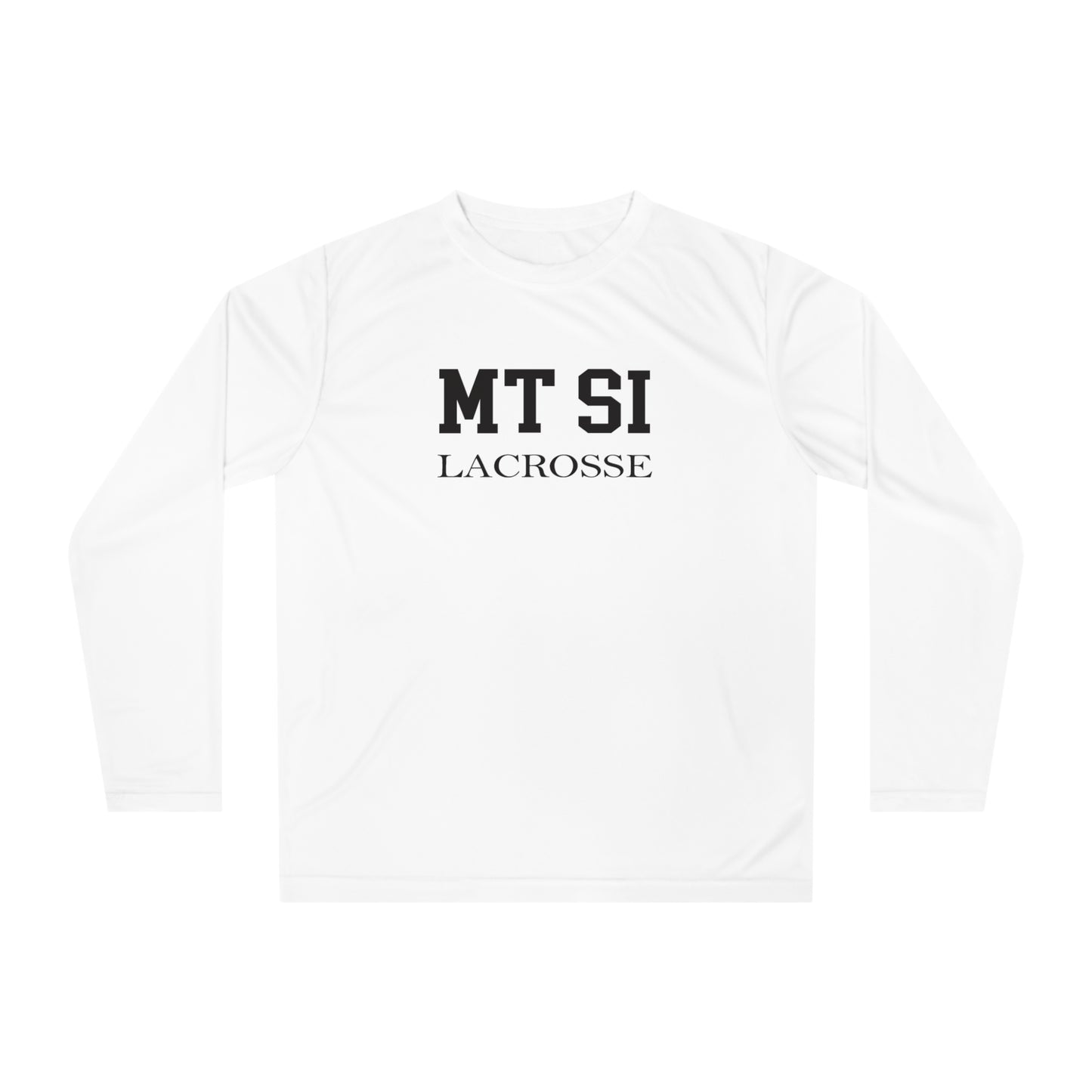 Adult Mt Si Lacrosse Team 365 Performance Long Sleeve Shirt