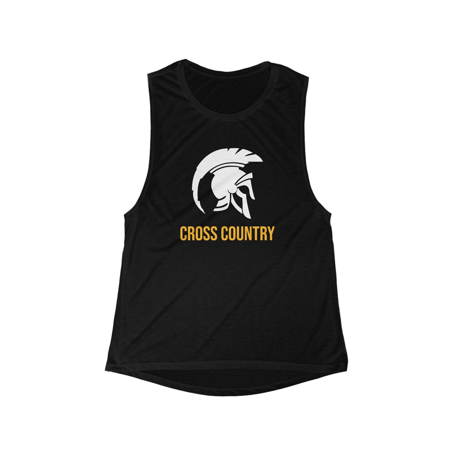 Women's  Whitehall Cross Country Bella + Canvas Flowy Scoop Sport Tank