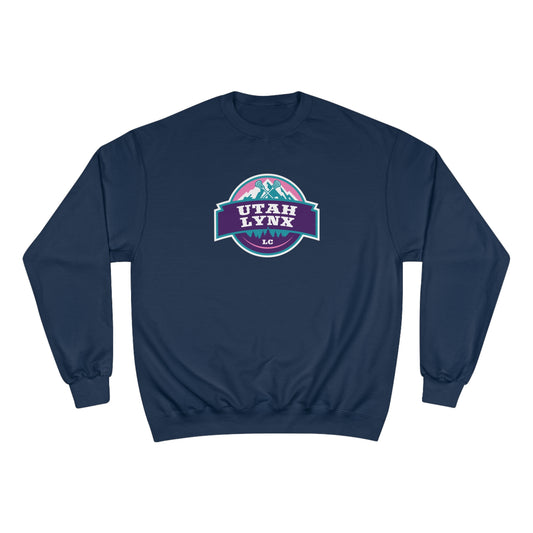 Adult Utah Lynx Champion Crewneck