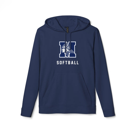 Adult Maclay Softball Adidas Fleece Hoodie