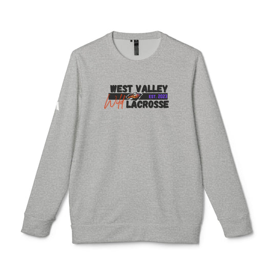 Adult WVW Lacrosse Adidas Fleece Crewneck Sweatshirt