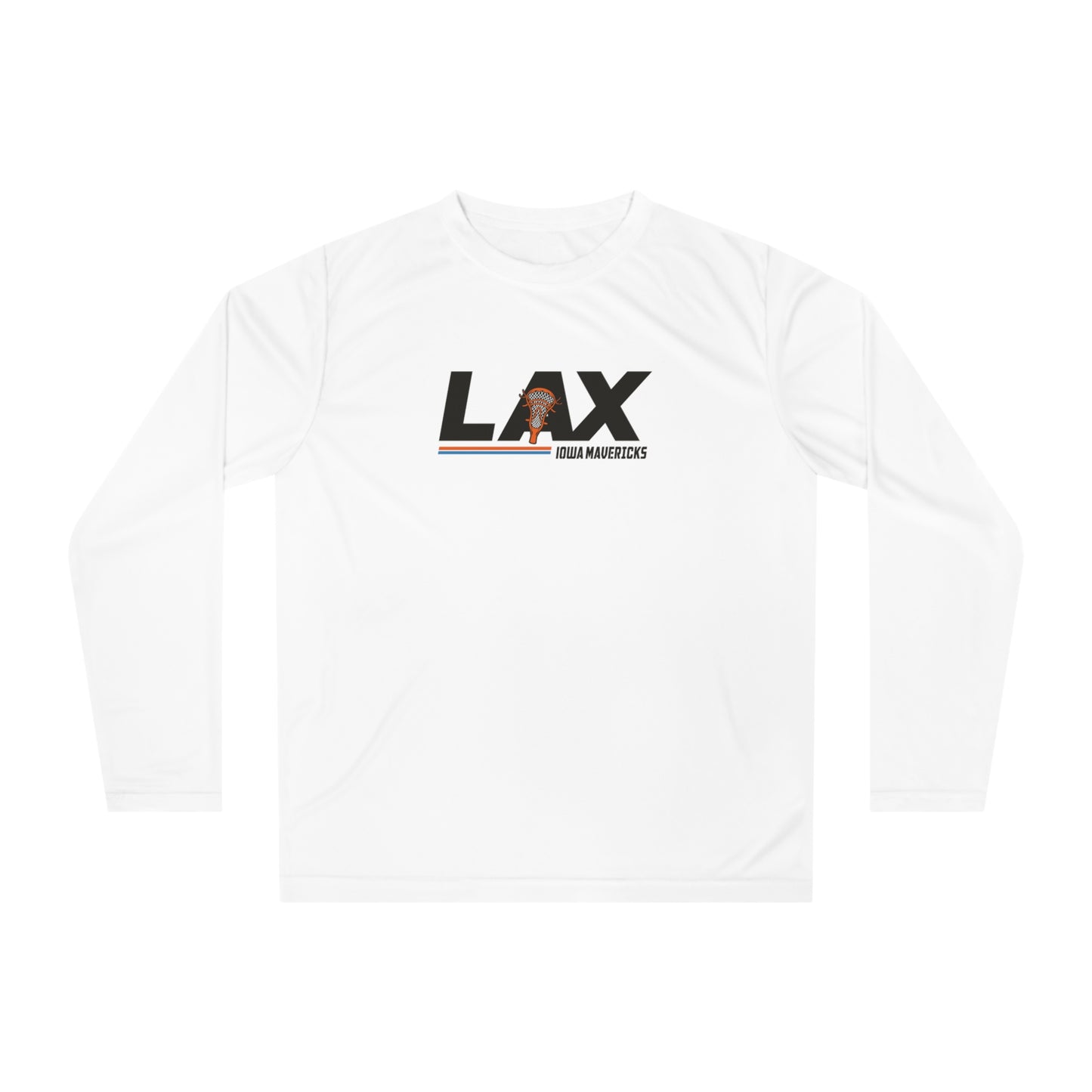 Adult Iowa Mavericks Team 365 Performance Long Sleeve Shirt