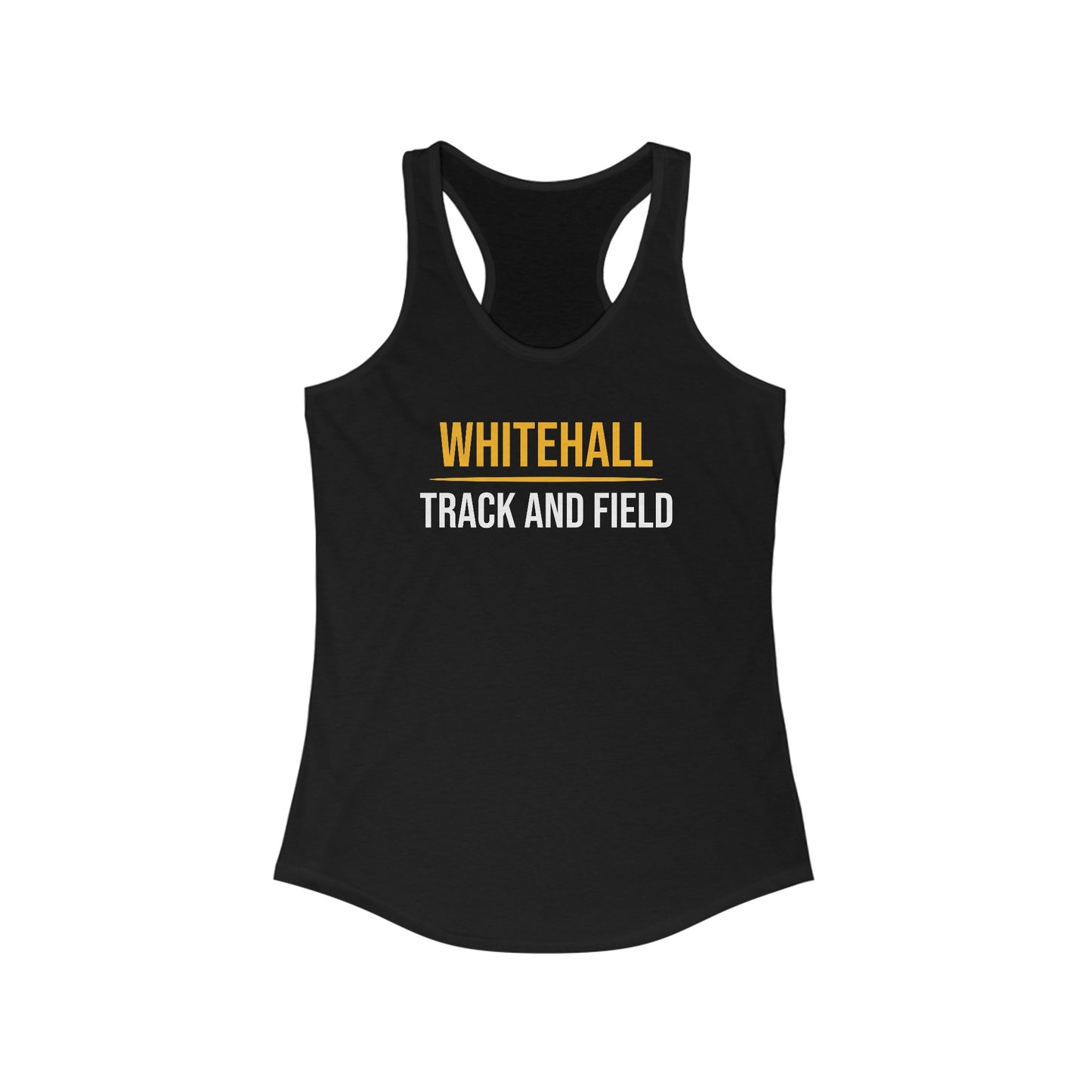 Women's Whitehall Track Next Level Racerback Tank