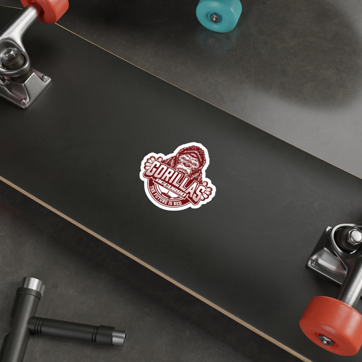 Accurso Gorillas Club Die-Cut Sticker