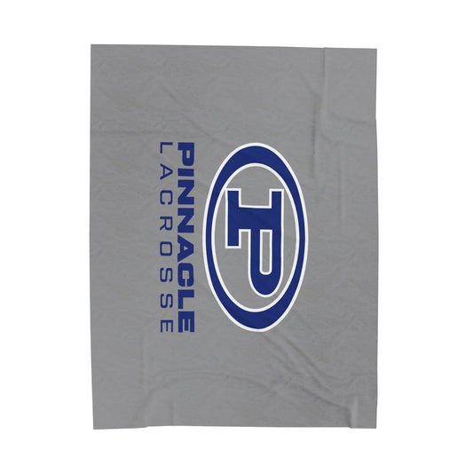 Pinnacle Lacrosse Velveteen Plush Blanket (60" x 80")