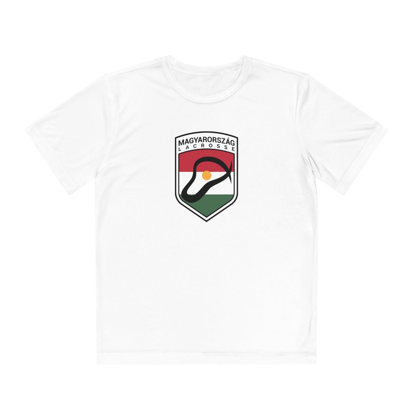 Youth Hungary Lacrosse Sport-Tek Performance Tee