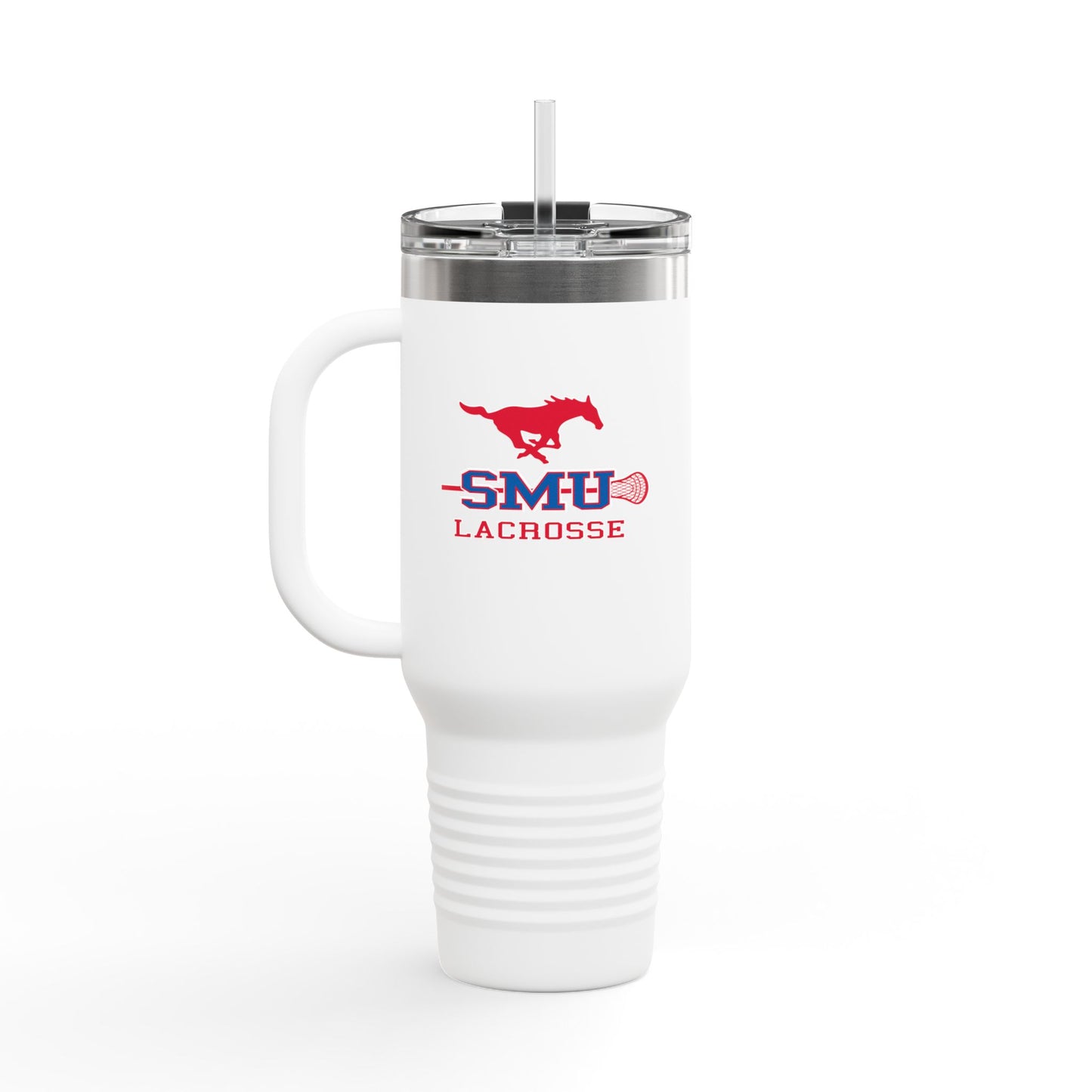 SMU Lacrosse Polar Camel Insulated Travel Mug (40oz)