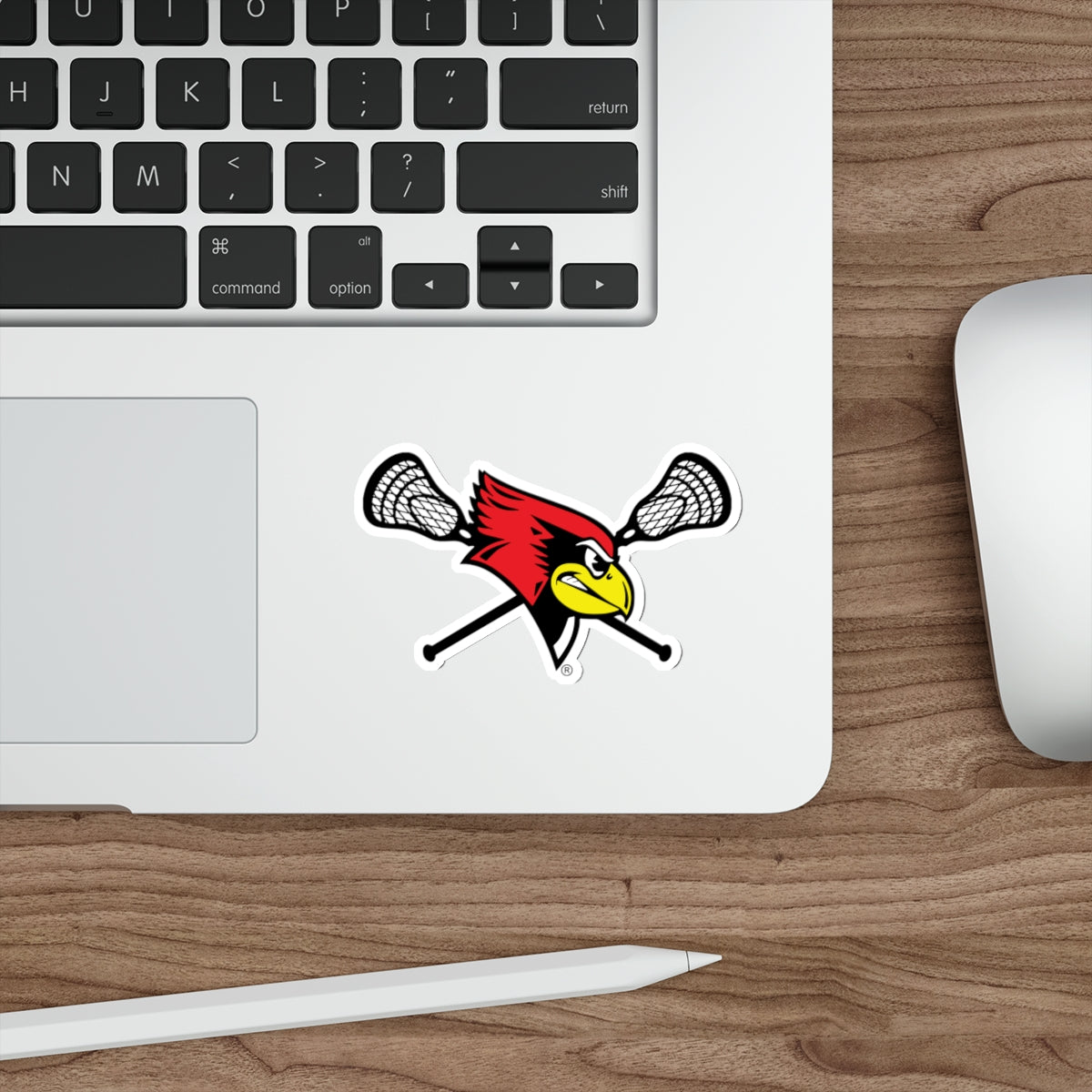 ISU Lacrosse Die-Cut Sticker