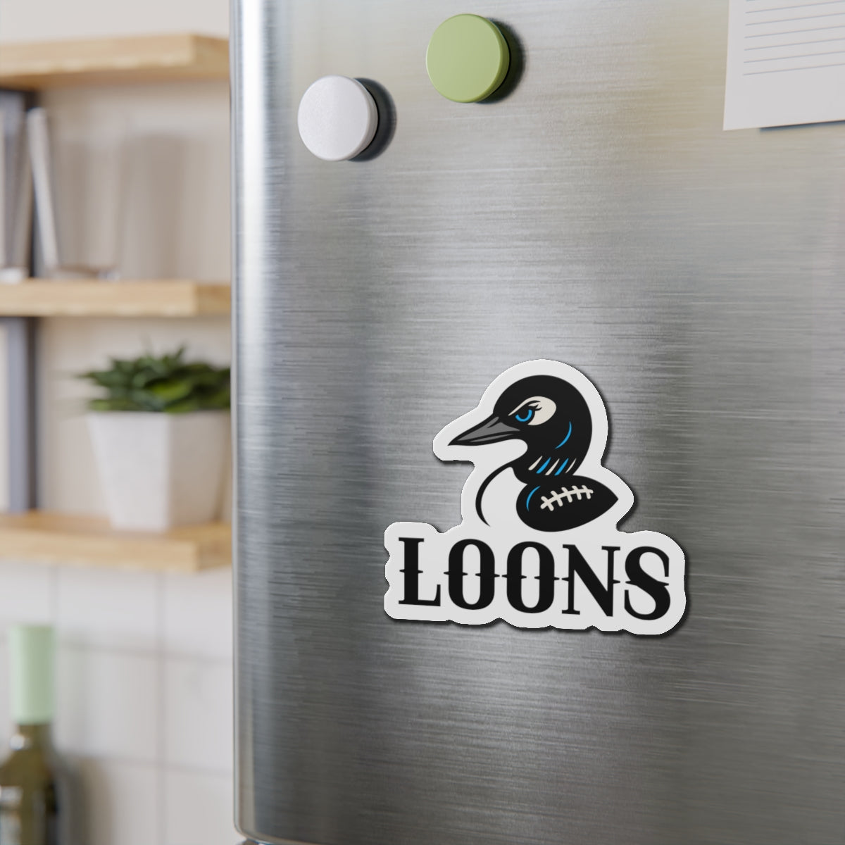 Loons Die-Cut Magnet