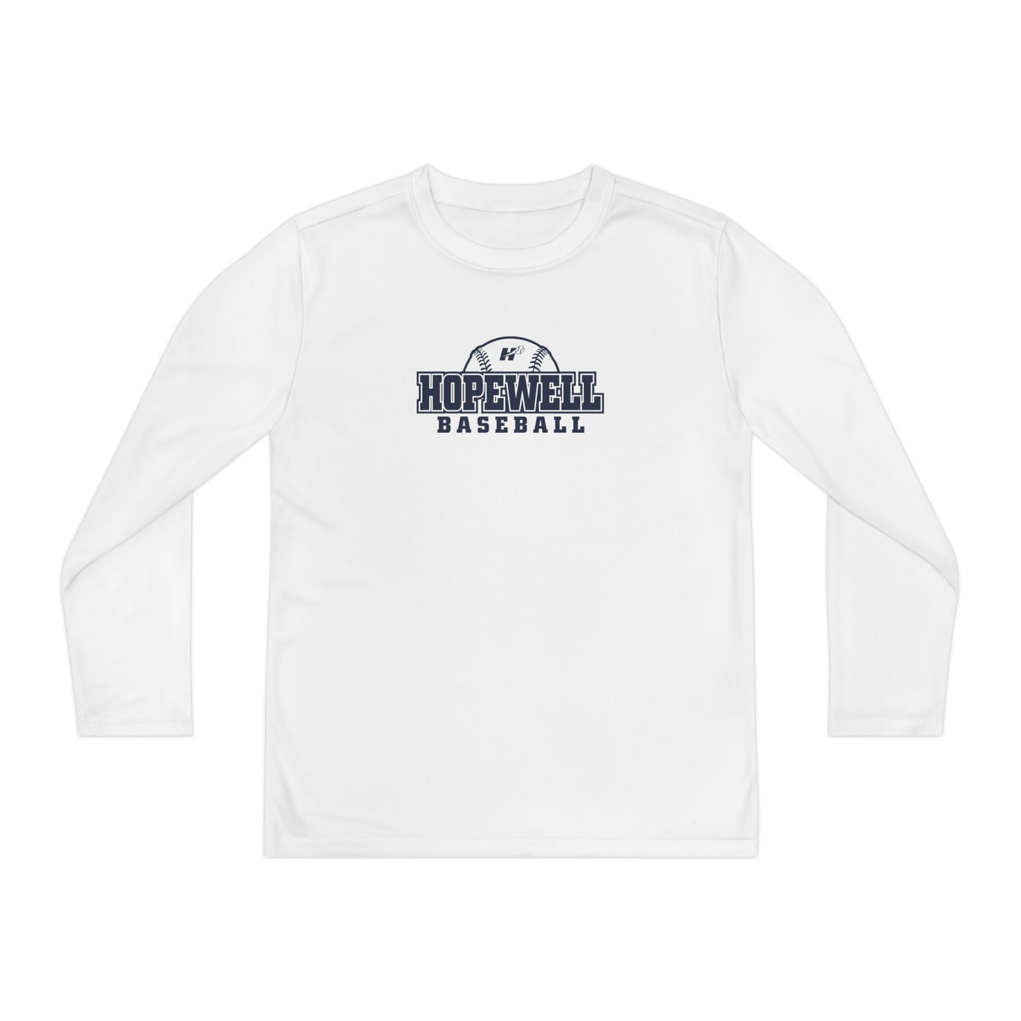 Youth Hopewell Baseball Sport-Tek Performance Long Sleeve Shirt