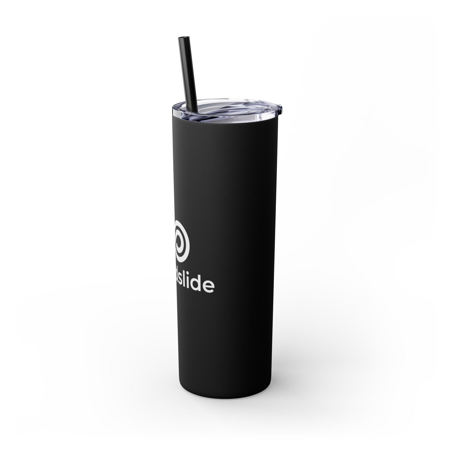 Secondslide Skinny Tumbler w/ Straw 20oz