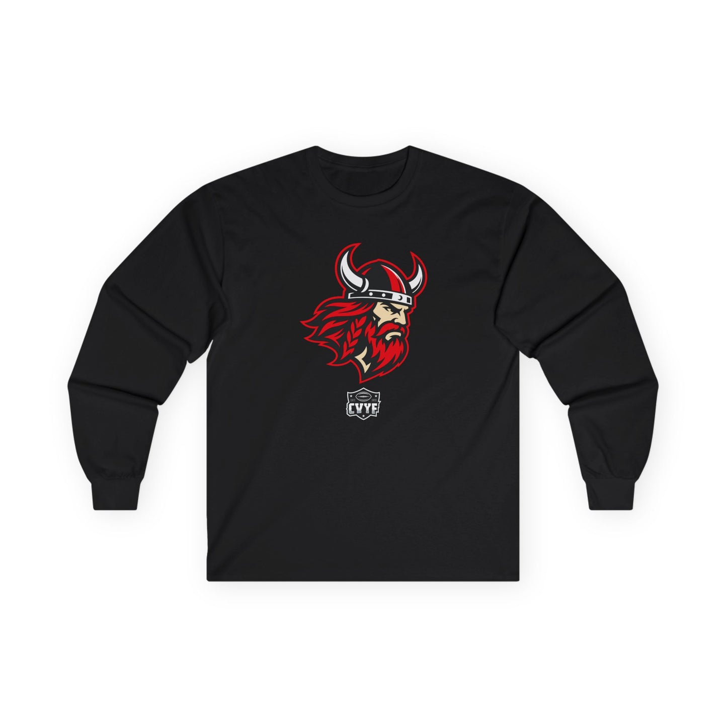 Adult Bloomer Vikings Gildan Ultra Cotton Long Sleeve