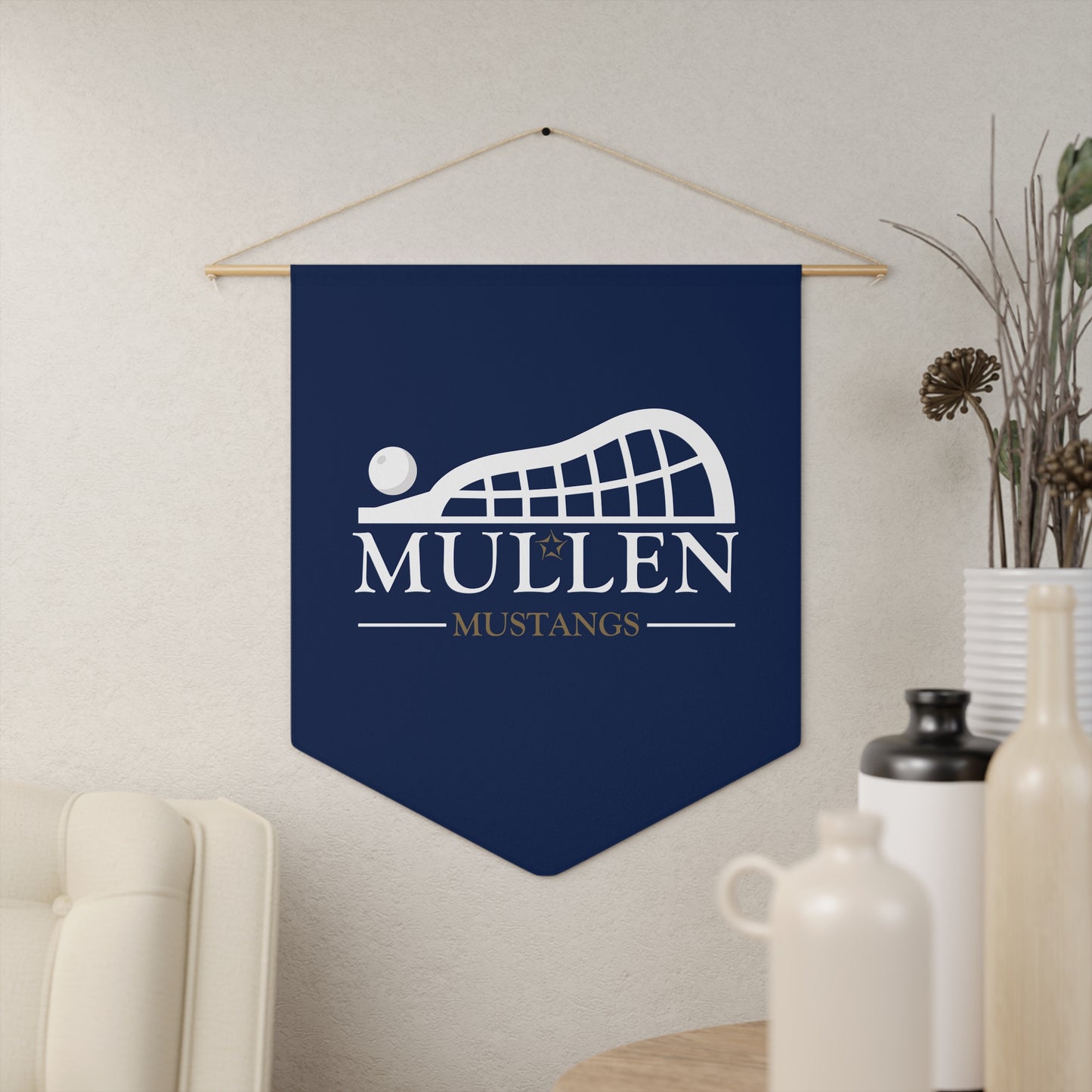 Mullen Lacrosse Pennant