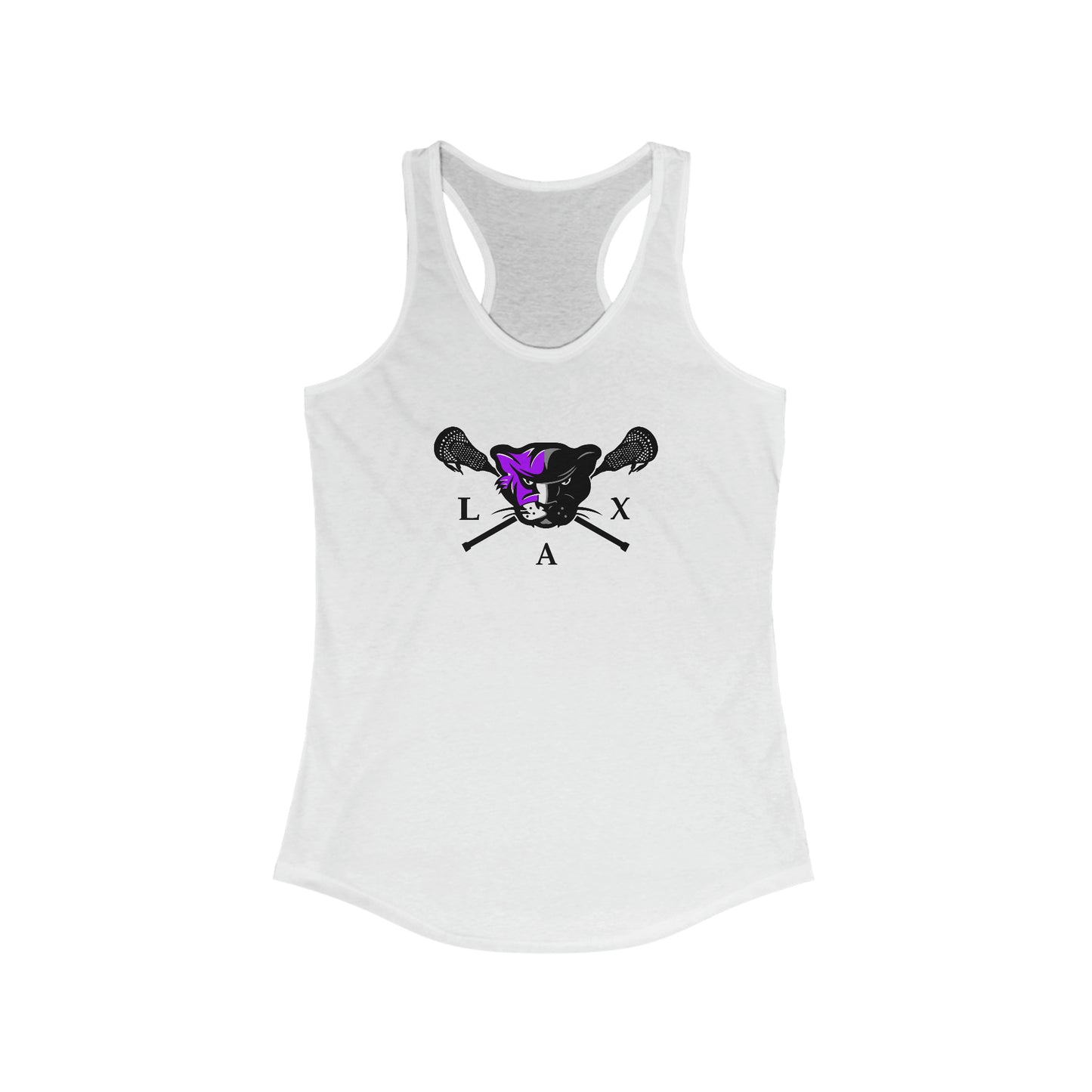 Women's LaxCats Next Level Racerback Tank