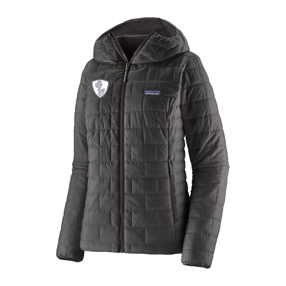 Women's Stallions Lacrosse Patagonia Nano Puff Hoody - Black - Shield