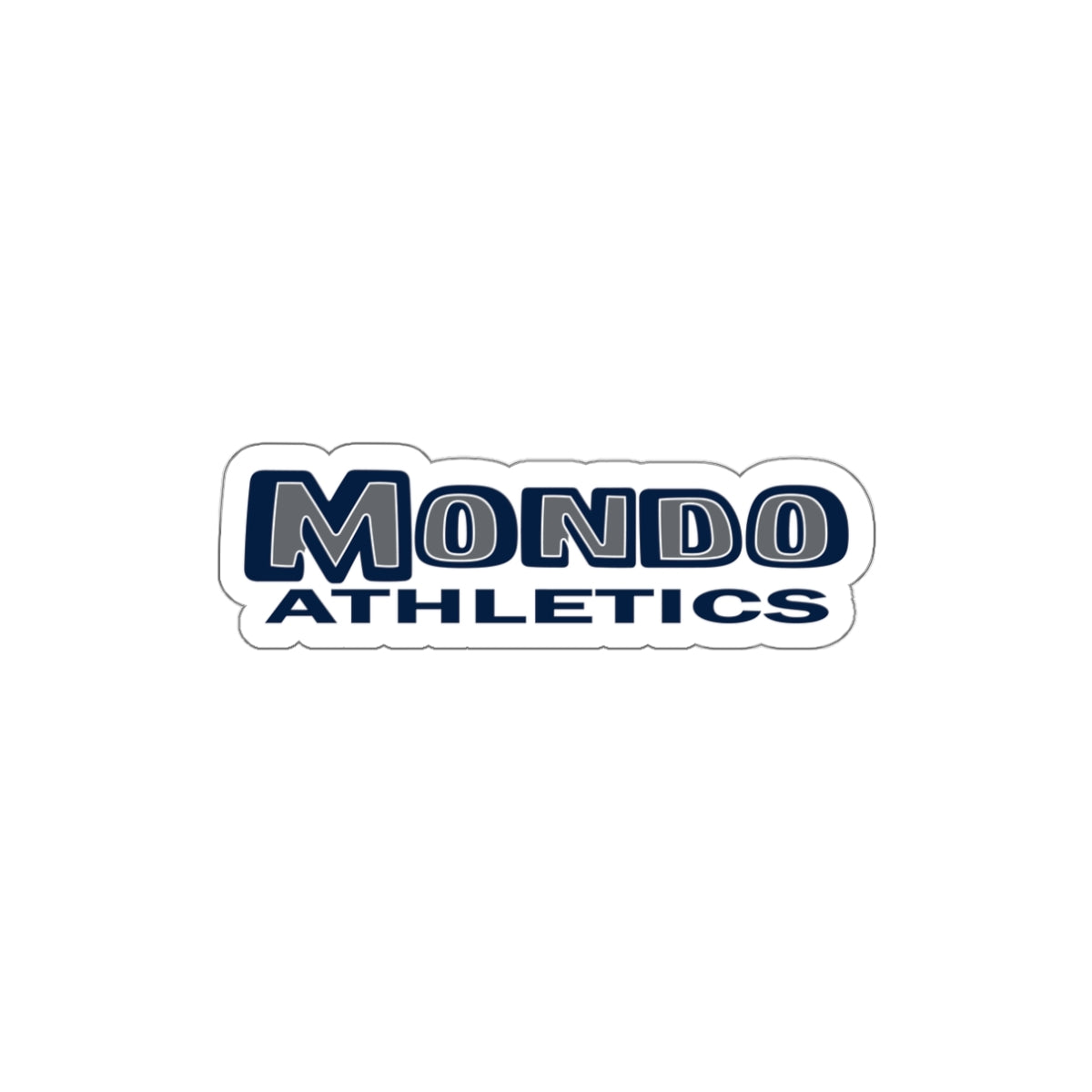 MONDO Athletics Die Cut Stickers
