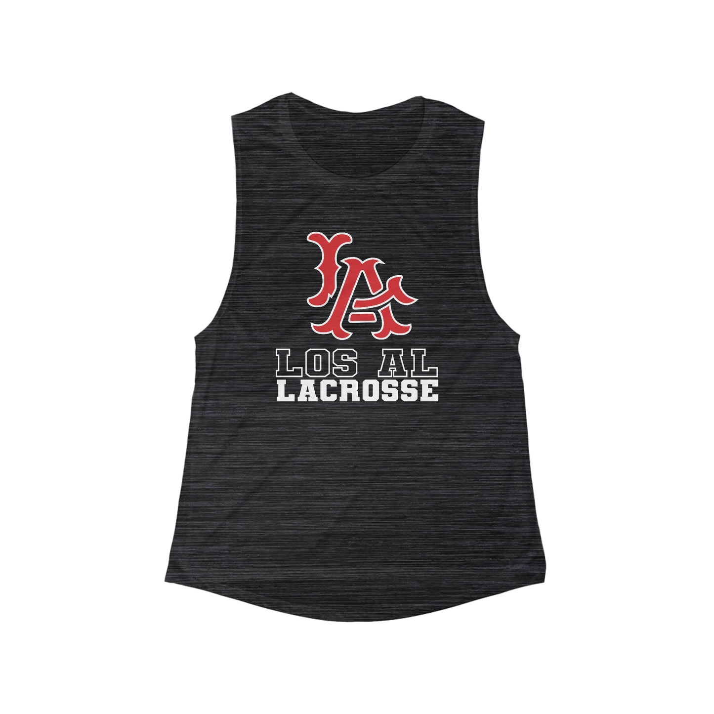 Women's Los Al Lacrosse Bella + Canvas Flowy Scoop Sport Tank