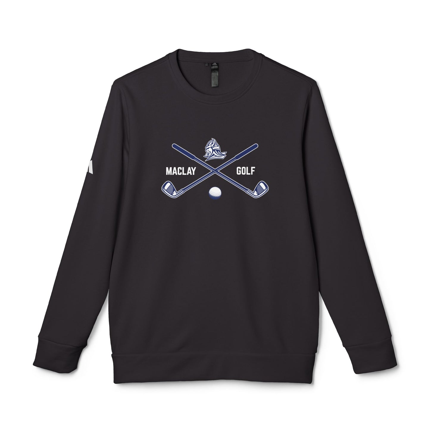 Adult Maclay Golf Adidas Fleece Crewneck