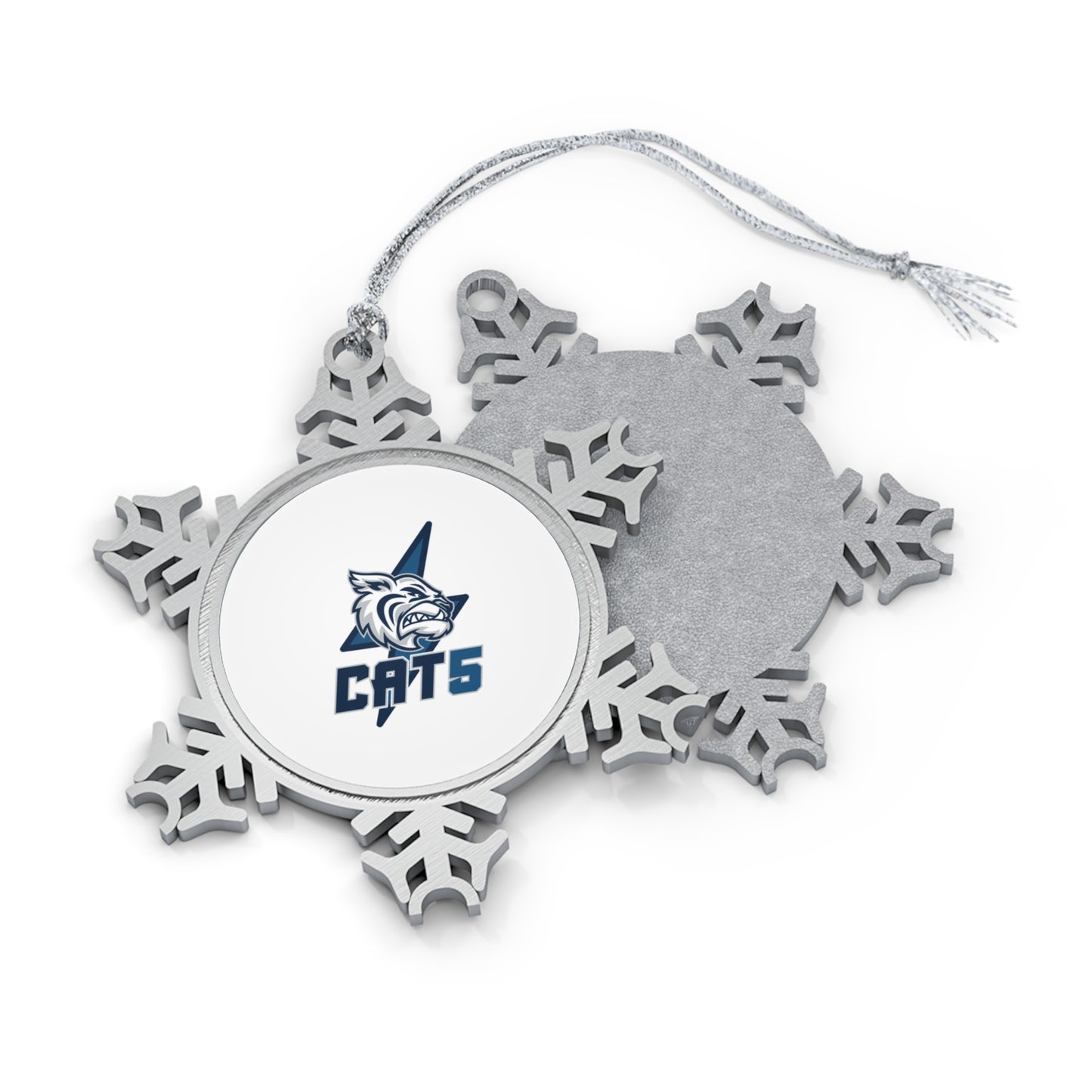 Academy at the Lakes Pewter Snowflake Ornament