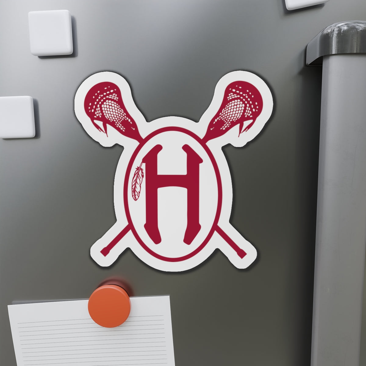 Hoboken Lacrosse Magnet