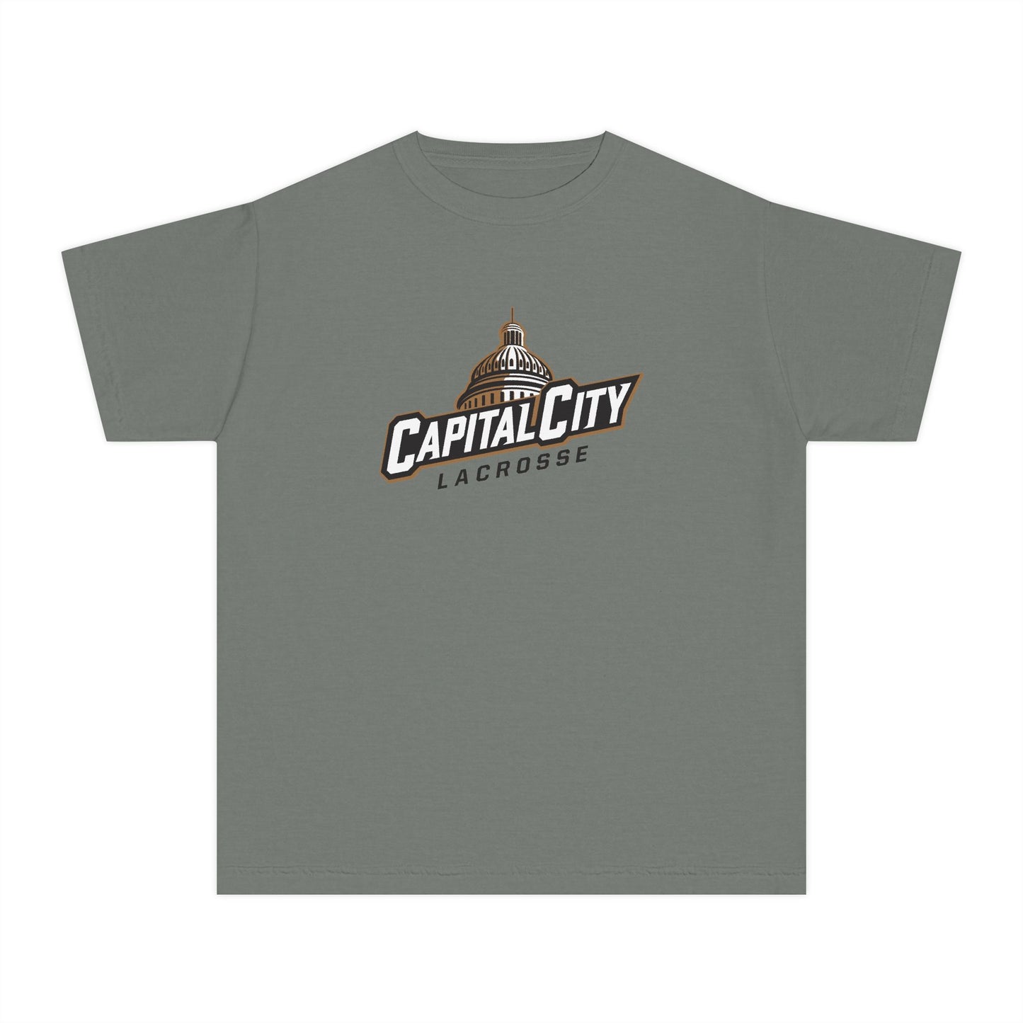 Youth Capital City Lacrosse Comfort Colors Garment Dyed T-Shirt