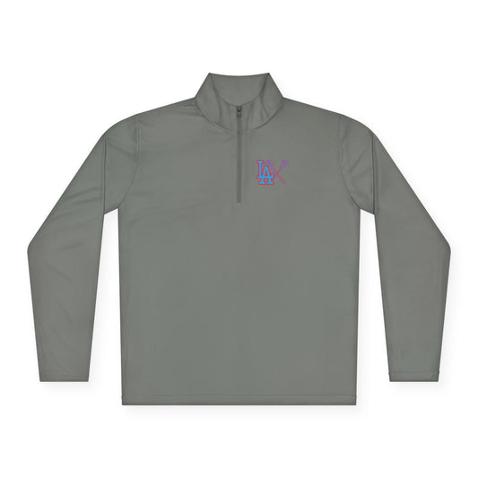 Adult Dodgers Sport-Tek Quarter-Zip Pullover