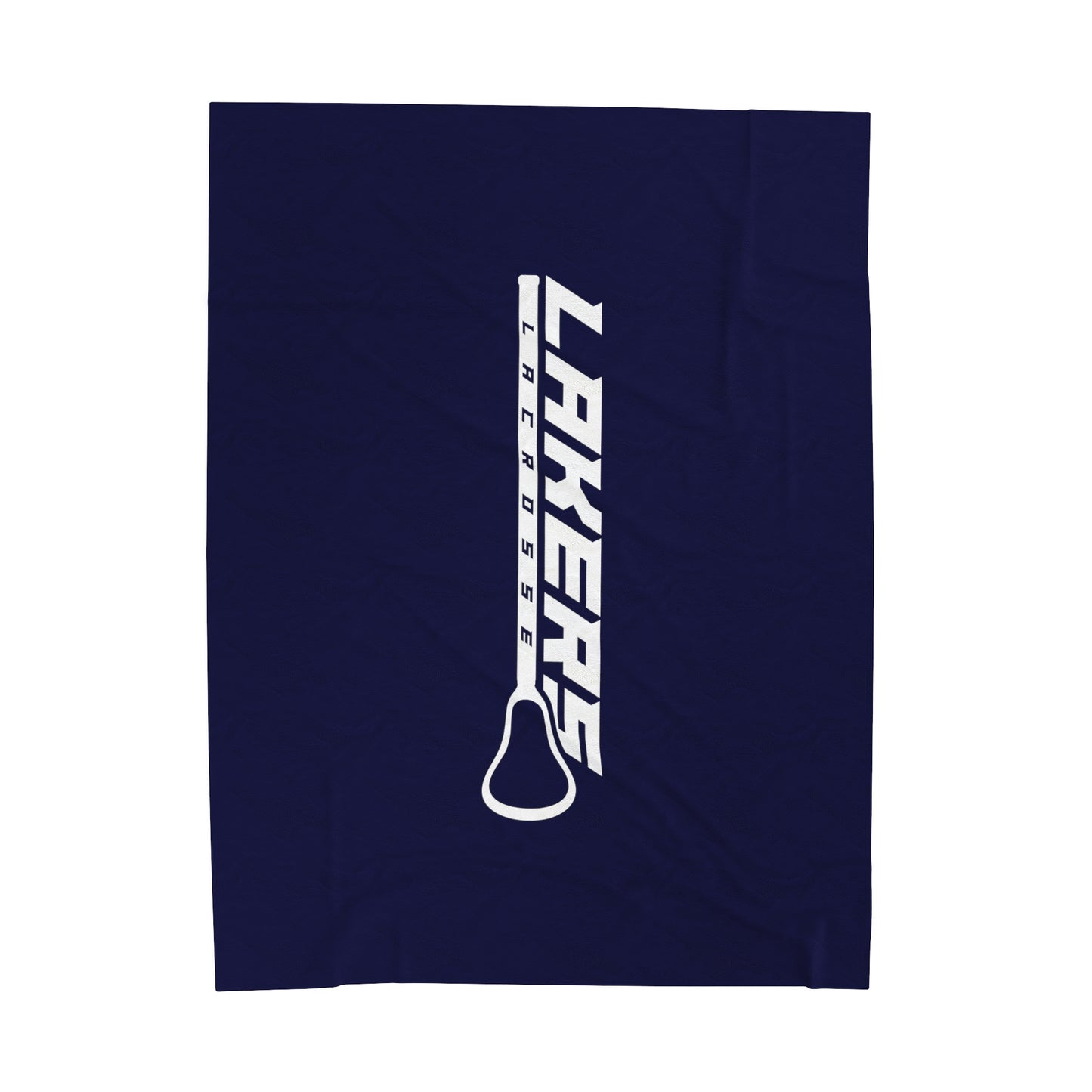 Prior Lake Boys Lacrosse Velveteen Plush Blanket