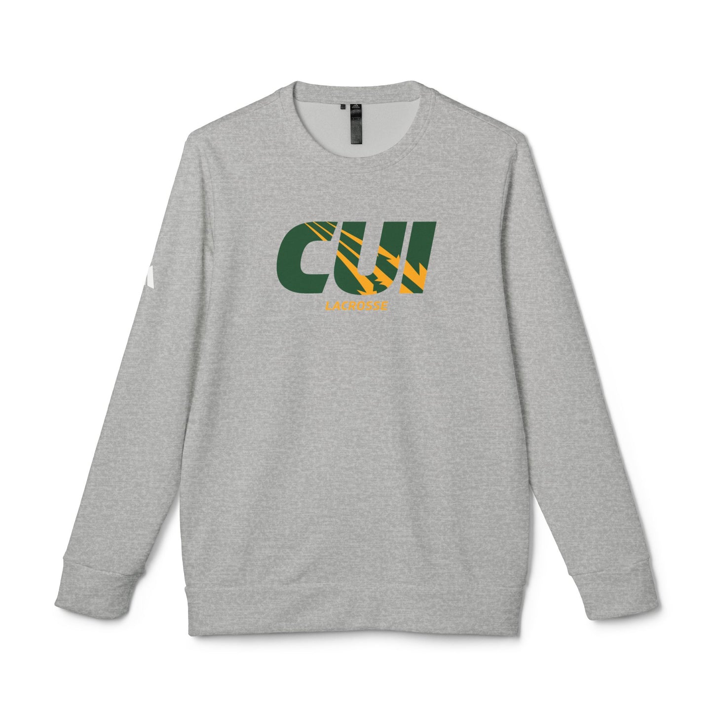 Adult CUI Lacrosse Adidas Fleece Crewneck Sweatshirt