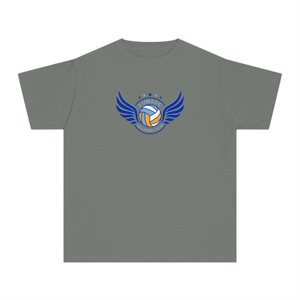 Youth Lumade Volleyball Comfort Colors Garment Dyed T-Shirt