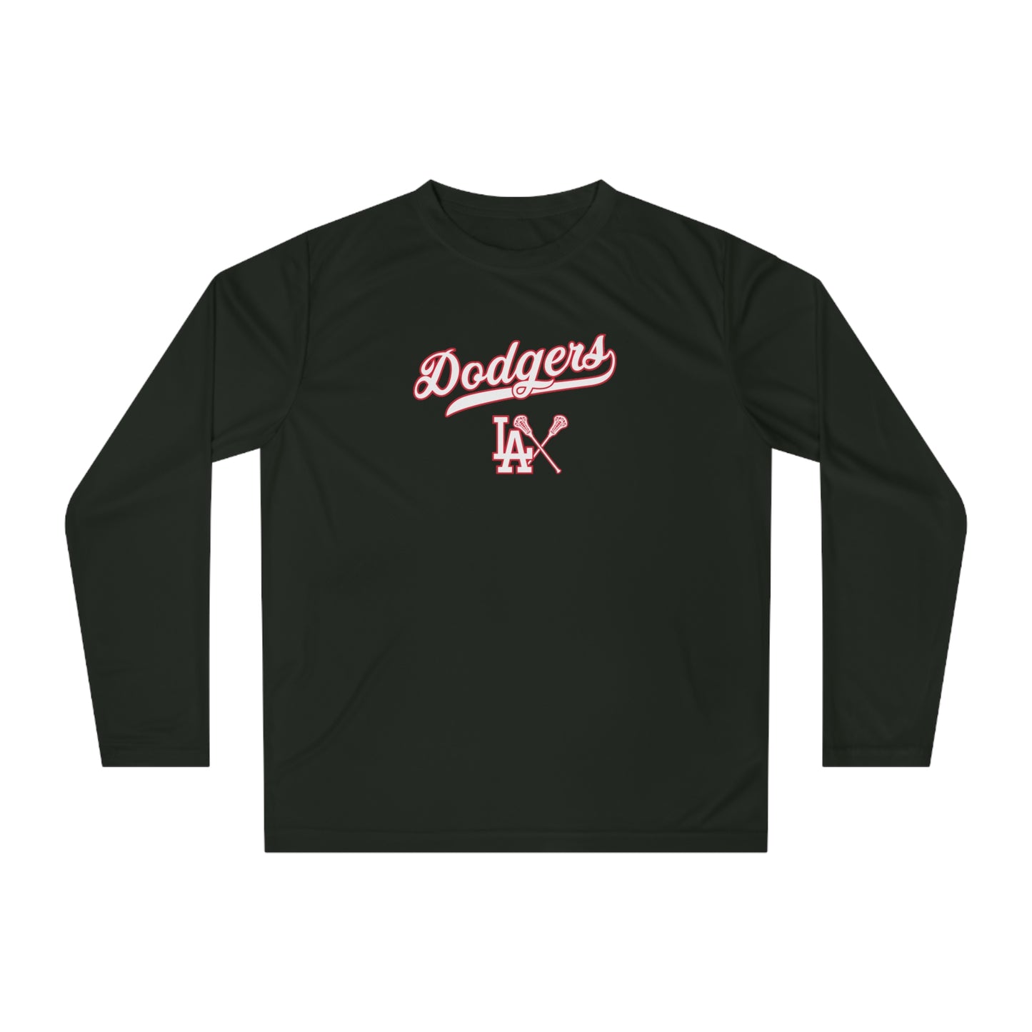 Adult Dodgers Team 365 Performance Long Sleeve