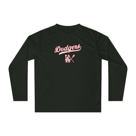 Adult Dodgers Team 365 Performance Long Sleeve