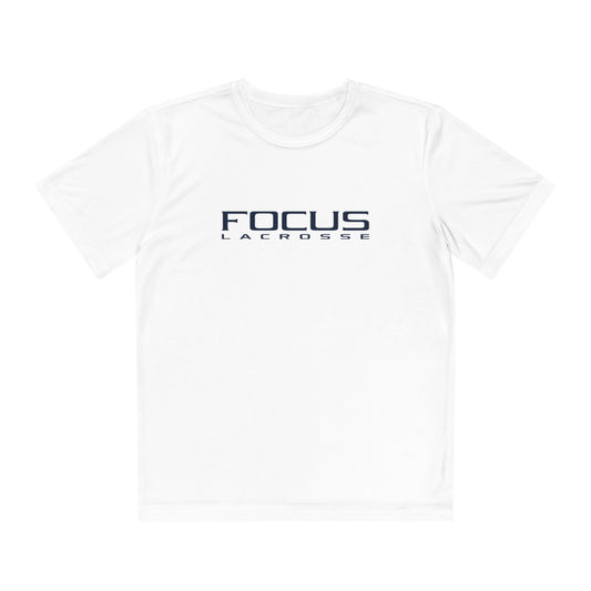 Youth Focus Lacrosse Sport-Tek Performance T-shirt