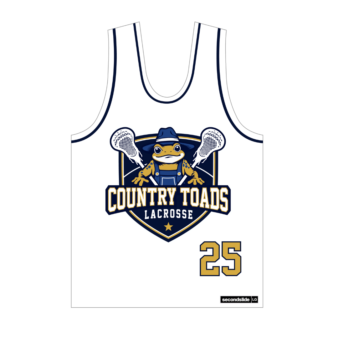Country Toads Reversible Lacrosse Pinnie