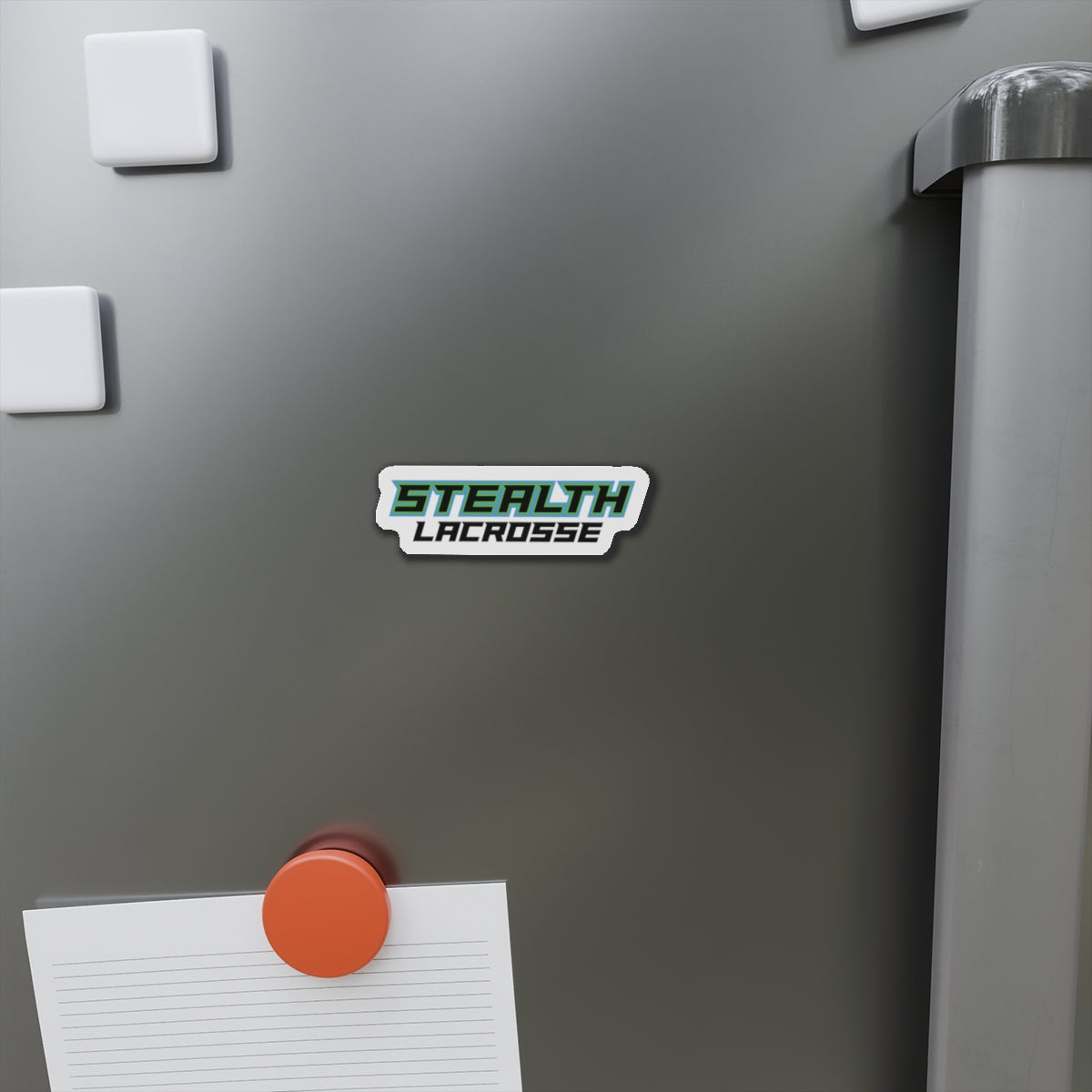 Stealth Lacrosse Die-Cut Magnet